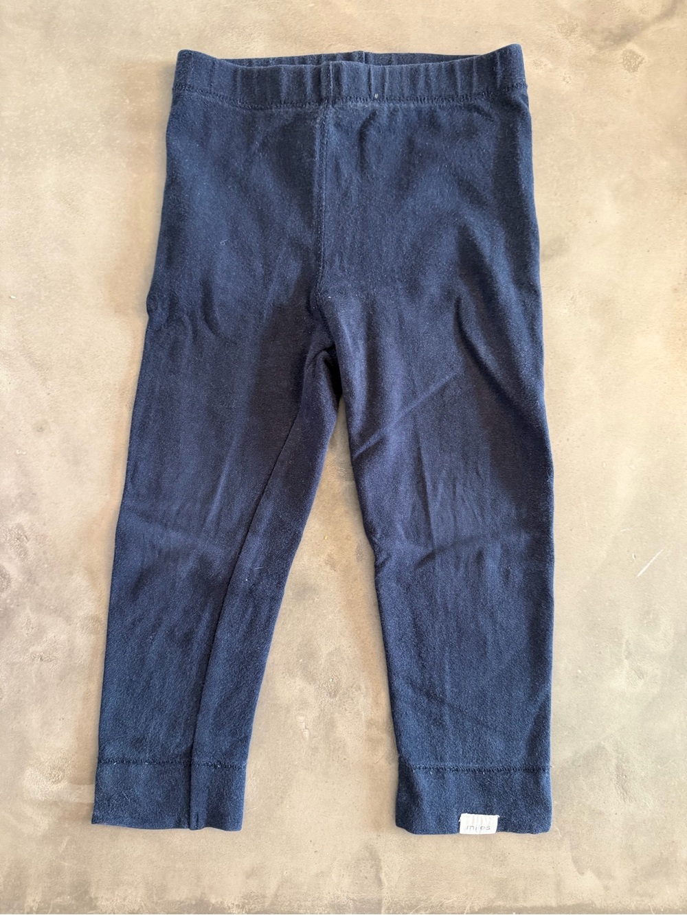 Miles the Label Navy Blue baby Leggings